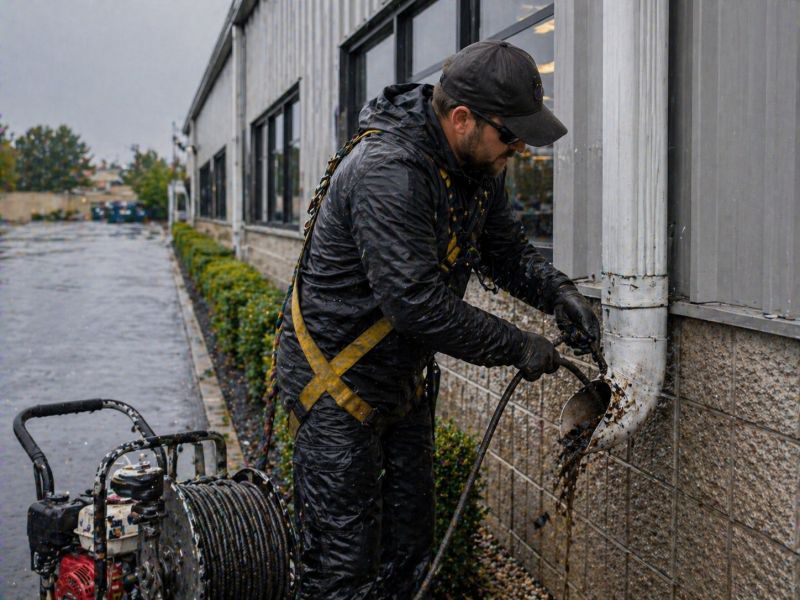 Commercial Gutter Cleaning in Mcdonough, GA