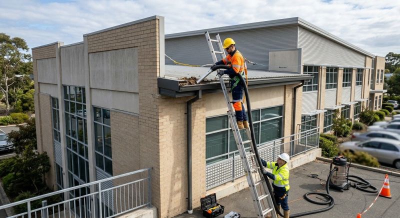 Commercial Gutter Cleaning in Mcdonough, GA